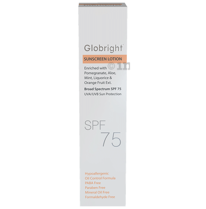 Globright Sunscreen Lotion SPF 75