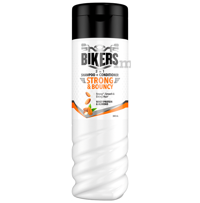 Bikers Strong & Bouncy 2 in 1 Shampoo+Conditioner