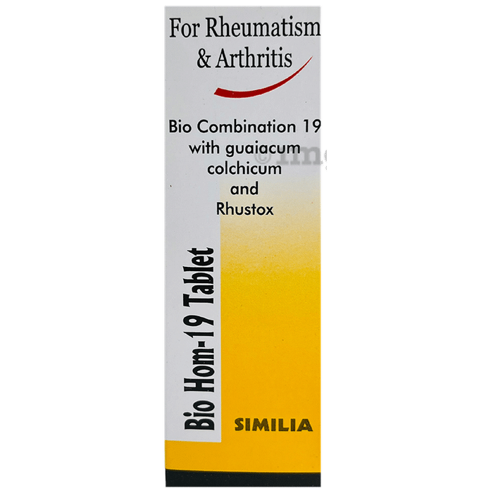 Similia Rlpl Bio Hom-19 Tablets for Rheumatism & Arthritis