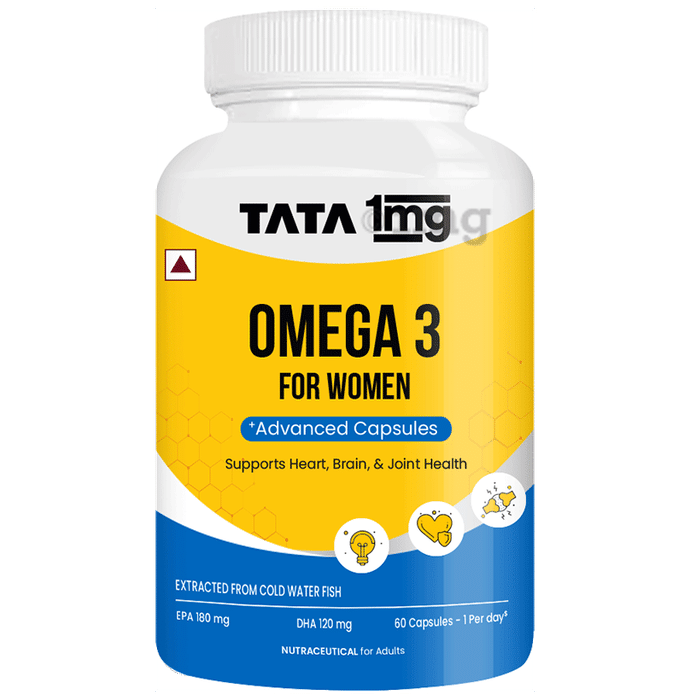Tata 1mg Omega 3 for Women Advance Capsule