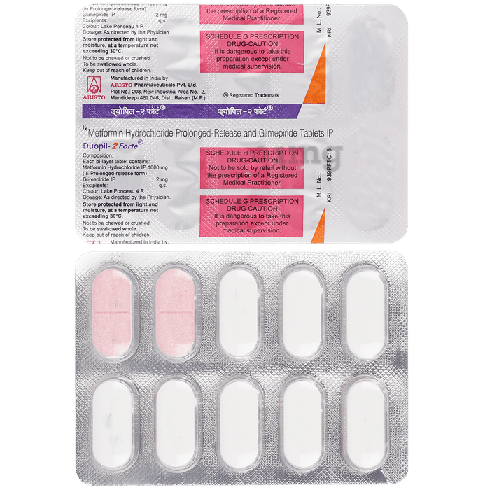 Duopil 2 Forte Tablet PR