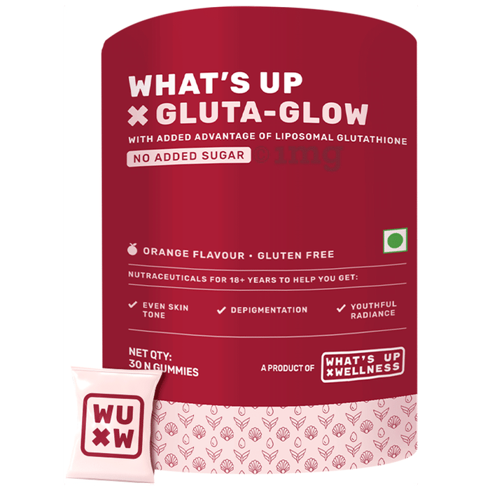 What's Up Wellness X Gluta-Glow Gummies (30 Each)