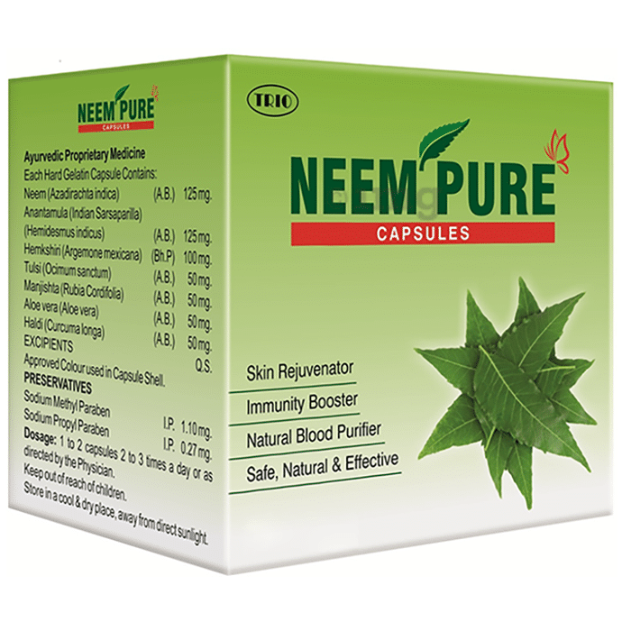 Trio Neem Pure Capsule (10 Each)