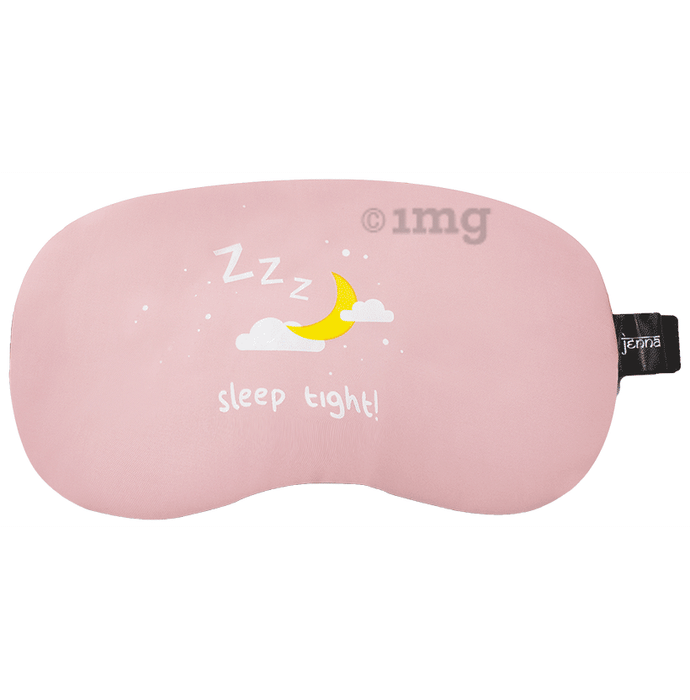 Jenna Sleeping Eye Mask for Insomnia, Puffy Eyes and Dark Circles SleepTight Pink