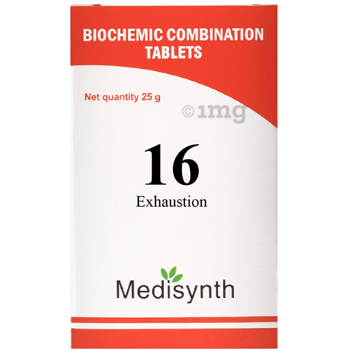 Medisynth Bio-Chemic Combination No.16 Exhaustion
