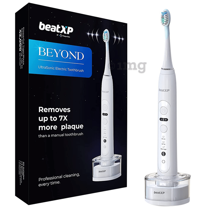 beatXP Beyond Ultra Electric Toothbrush White