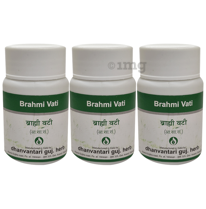 Dhanvantari Brahmi Vati (60 Each)