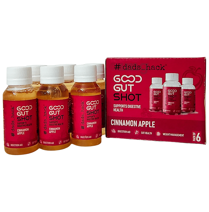 Dad's Hack Good Gut Shot (60ml Each) Cinnamon Apple