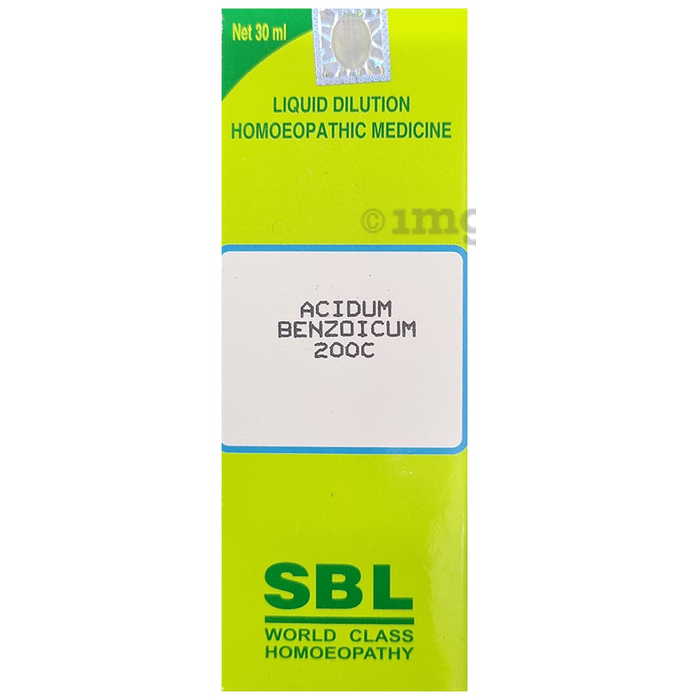 SBL Acid Benzoicum Dilution 200C