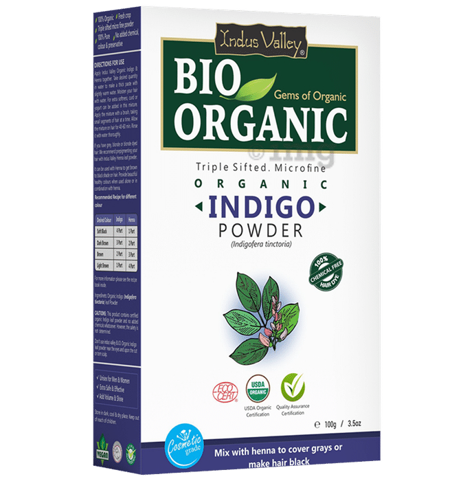 Indus Valley Bio Organic Indigo Powder