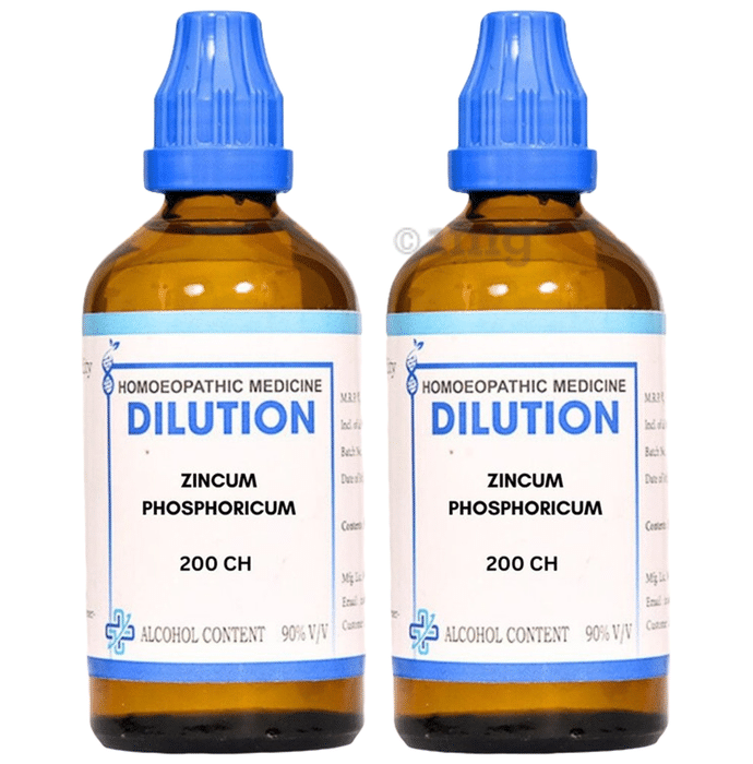 LDD Bioscience Zincum Phosphoricum Dilution (100ml Each) 200 CH