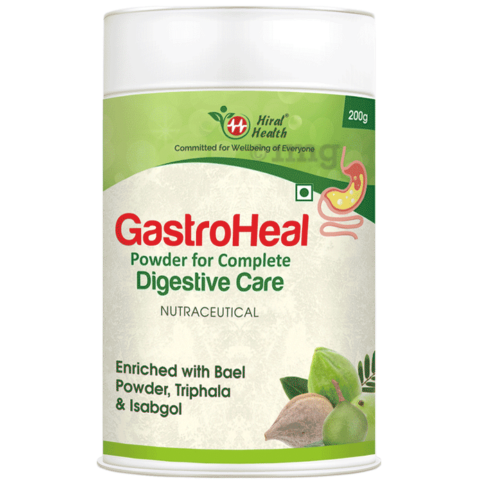 Hiral Health Gastroheal Powder for Complete Digestive Care (200gm Each)