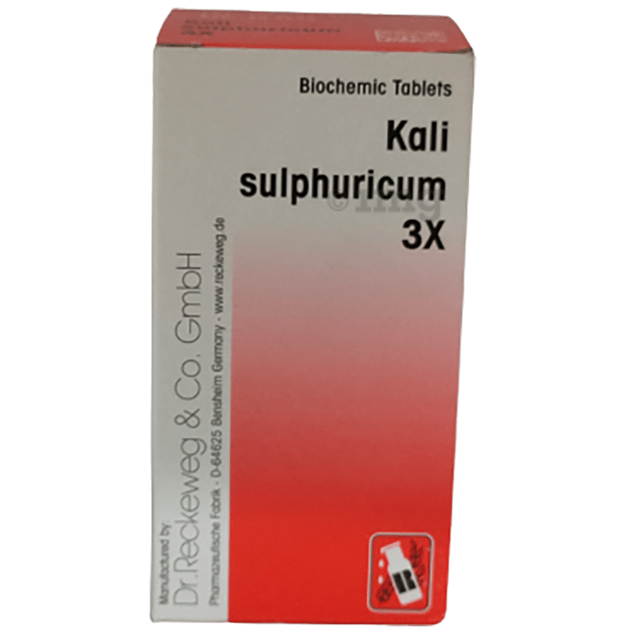 Dr Reckeweg &Co.gmbH Kali Sulphuricum Biochemic Tablet 3X