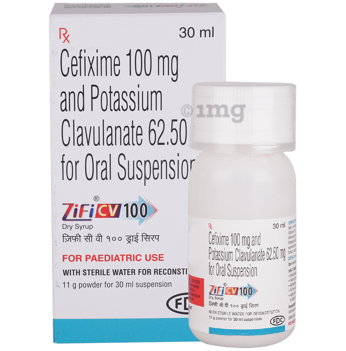 Zifi CV 100 Dry Syrup