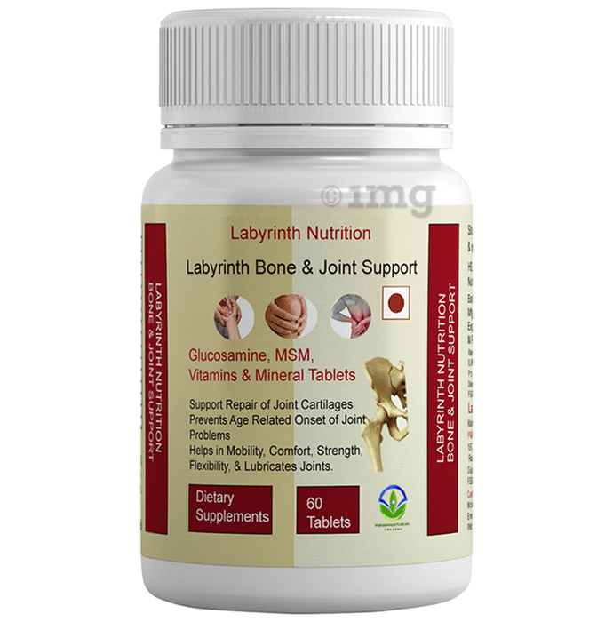 Labyrinth Labyrinth Bone & Joint Support Tablet (60 Each)