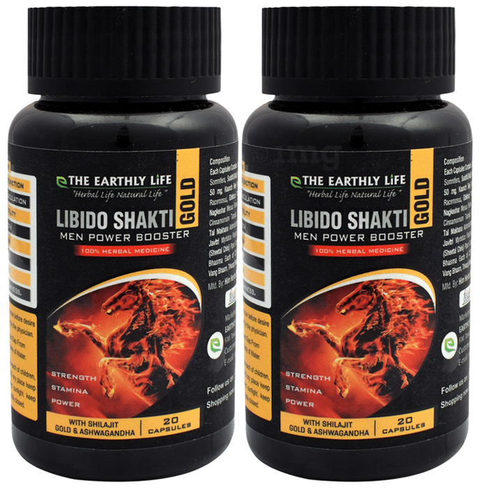 The Earthly Life Libido Shakti Gold (20 Each)