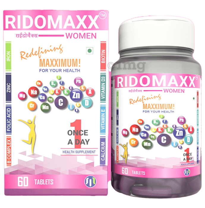 Ridomaxx Multivitamins & Minerals Tablet for Women (60 Each)