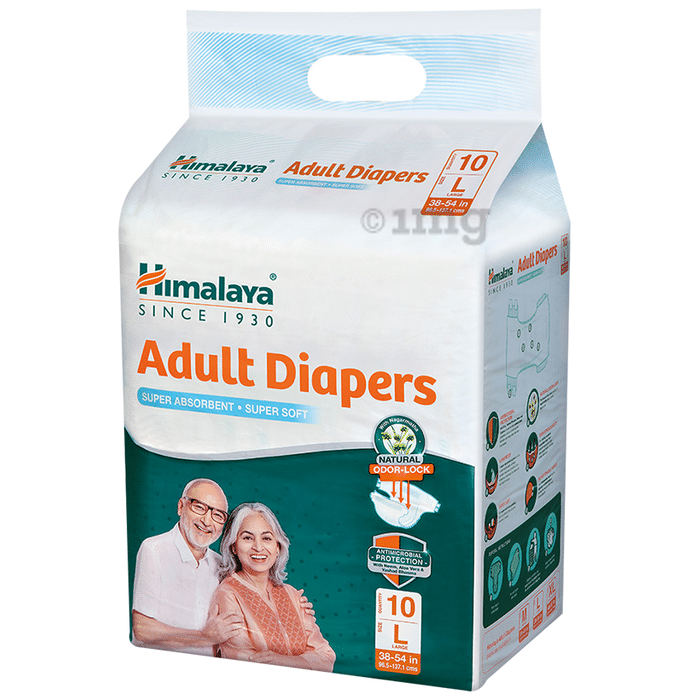 Himalaya Adult Diaper super absorbent super soft |Tape style Diaper Large