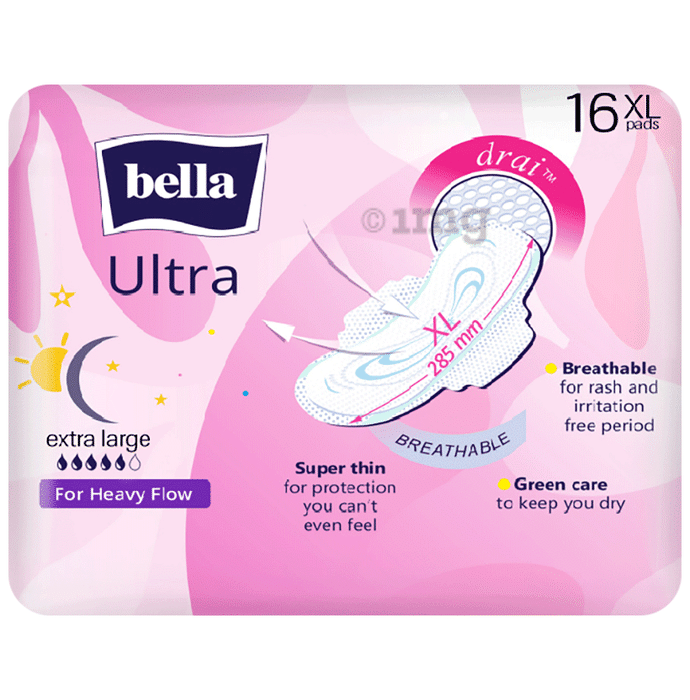 Bella Ultra Drai Sanitary Pads XL