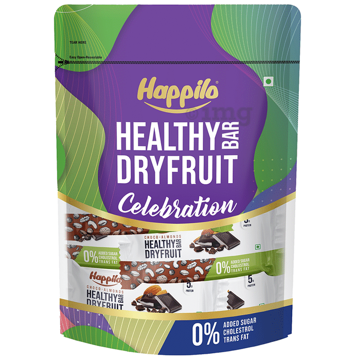 Happilo Choco-Almonds Healthy Dry Fruit Bar