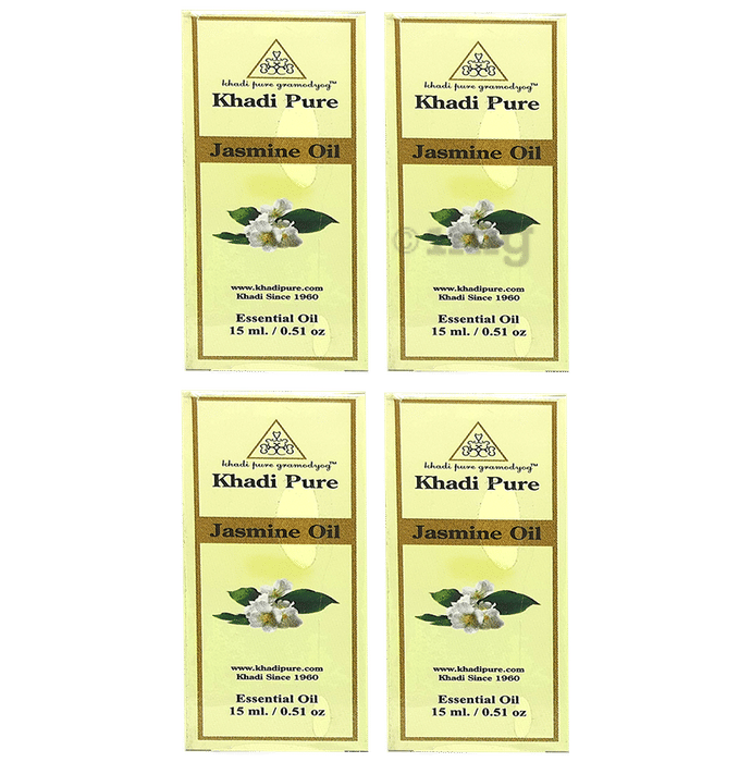Khadi Pure Jasmine Essential Oil Buy combo pack of 4.0 bottles at best