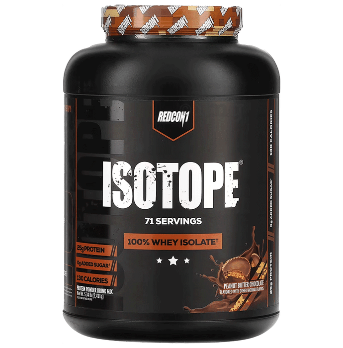 Redcon1 Isotope 100% Whey Isolate Powder Peanut Butter Chocolate