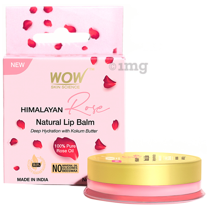 WOW Skin Science Himalayan Rose Natural Lip Balm