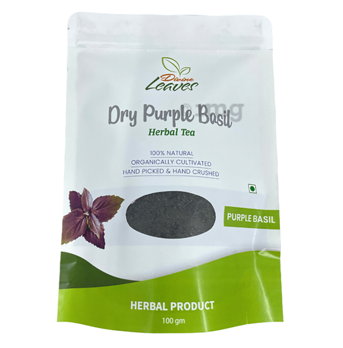 Divine Leaves Purple Basil Herbal Tea