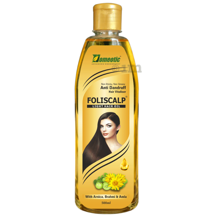 Homeotic Foliscalp Anti Dandruff Light Hair Oil