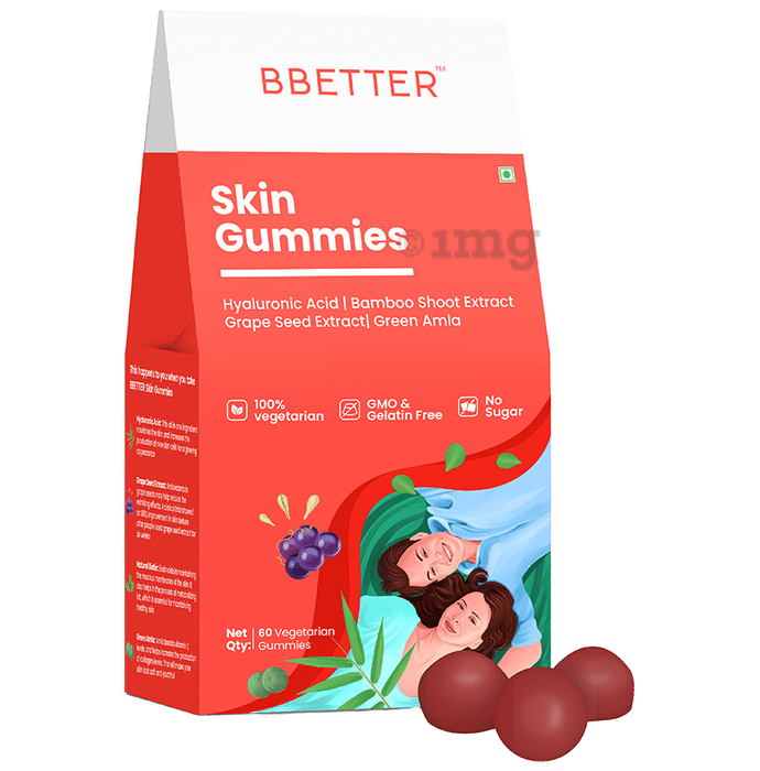 BBetter Skin Vegetarian Gummies