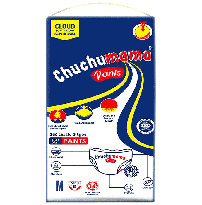 Chuchumama Baby Diaper Pants (50 Each) Medium