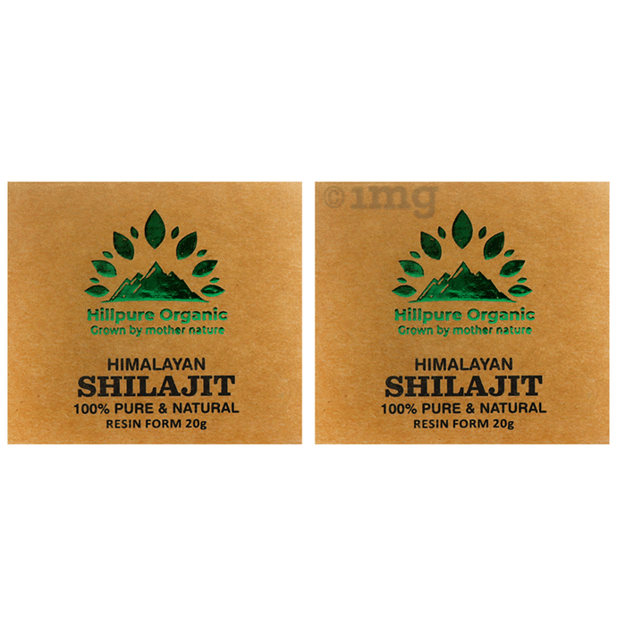 Hillpure Organic Himalayan Shilajit (20gm Each)