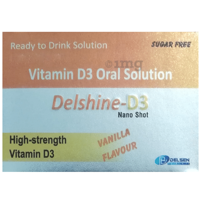 Delshine-D3 Nano Shot (5ml Each) Vanilla