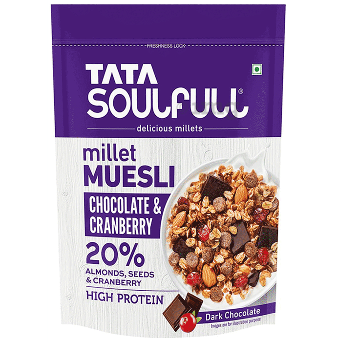 Tata Soulfull Millet Muesli Chocolate & Cranberry