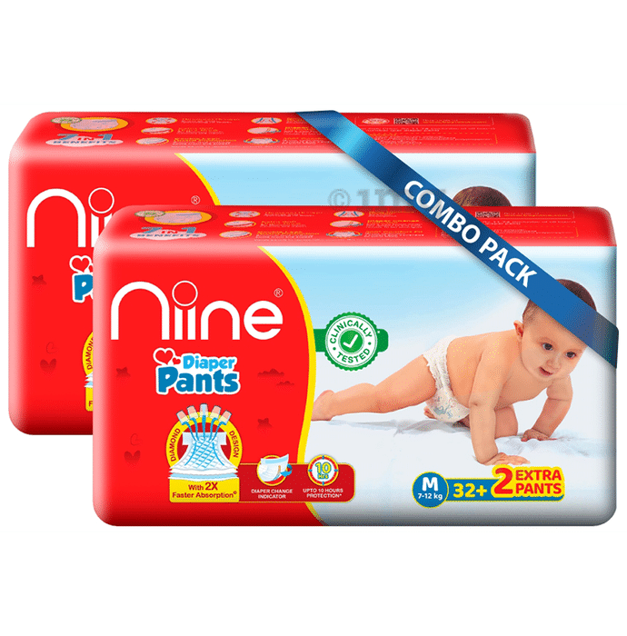 Niine Diaper Pants (34 Each) Medium