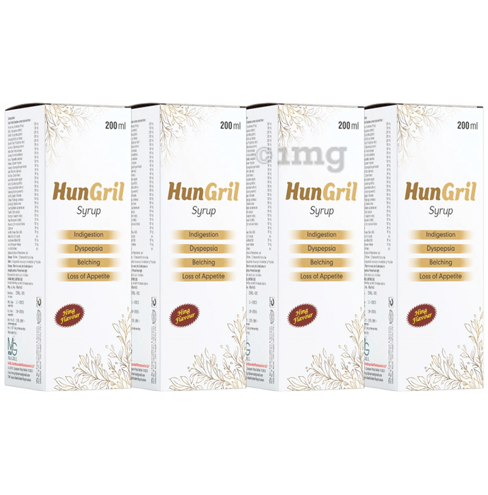 HunGrill Syrup (200ml Each) Hing Flavour