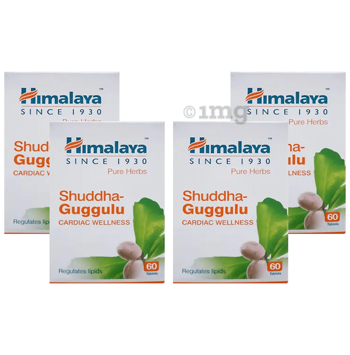Himalaya Wellness Shuddha Guggulu Cardiac Wellness Tablet (60 Each)