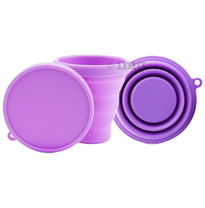 MYKI Silicon Foldable Sterilizer Purple Free Size