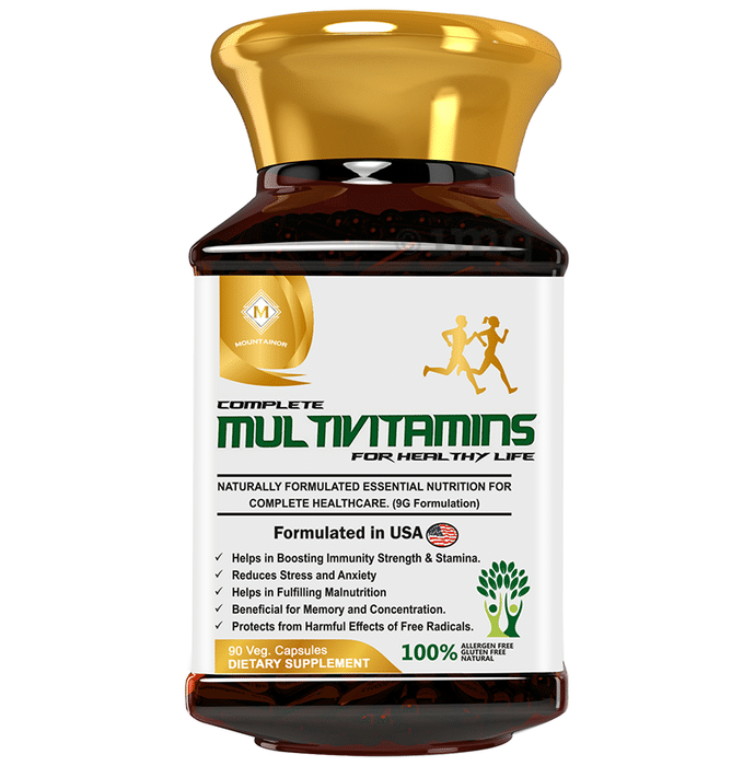 Mountainor Complete Multivitamins for Healthy Life Veg Capsule