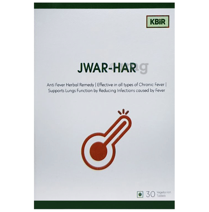 Kbir Jwar-Har Vegetarian Tablet Natural Ayurvedic Formula for Wellness