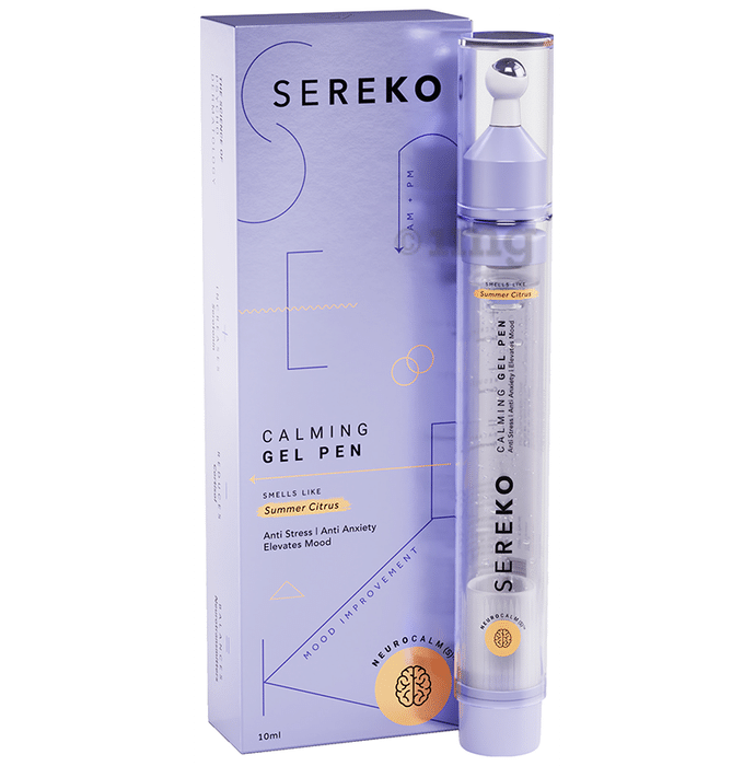 Sereko Calming Gel Pen for Undereye, Puffiness and Redness with Tea Tree