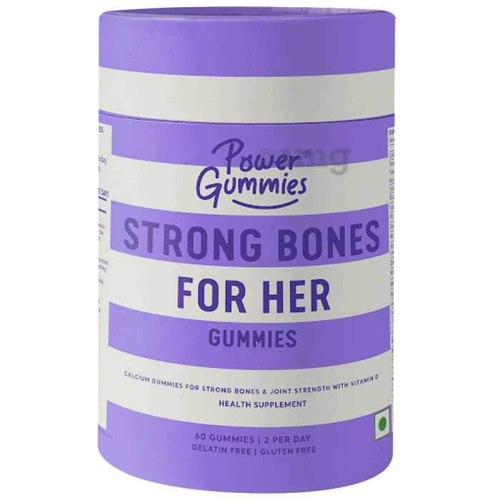 Power Gummies Strong Bones for Her Gummies
