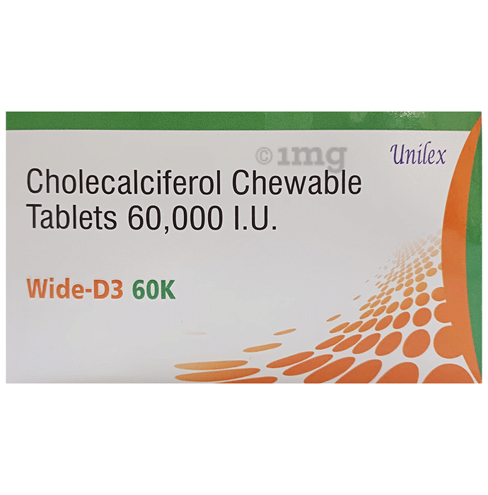 Wide-D3 60K Chewable Tablet