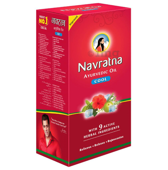 Navratna Ayurvedic Cool Hair Oil