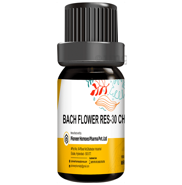 Pioneer Pharma Bach Flower Res Globules Pellets Multidose Pills 30 CH