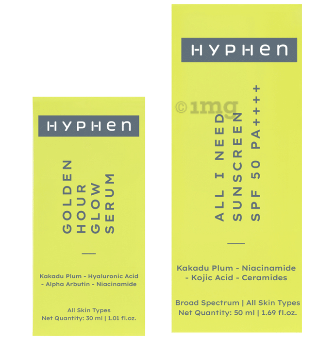 Hyphen Hyphen AM Skincare Routine