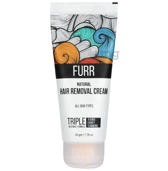 Furr Natural Hair Removal Cream All Skin Types