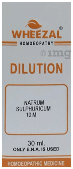 Wheezal Natrum Sulphuricum Dilution 10M