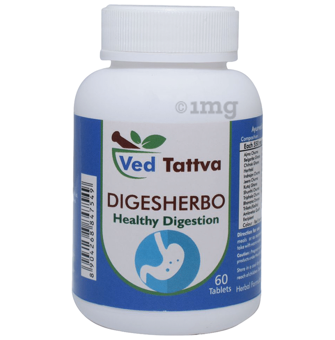 Ved Tattva Digesherbo Healthy Digestion Tablet