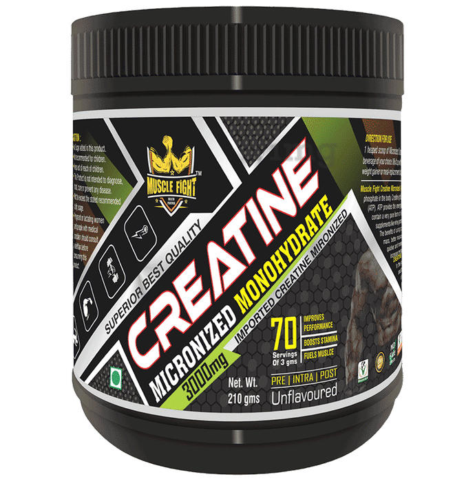 Muscle Fight Creatine Micronized Monohydrate